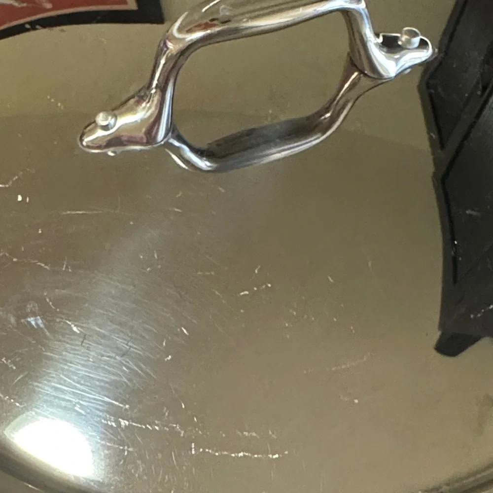 All Clad D5 Stainless Steel Saucepan with Lid 3 quart - Picture 13 of 15